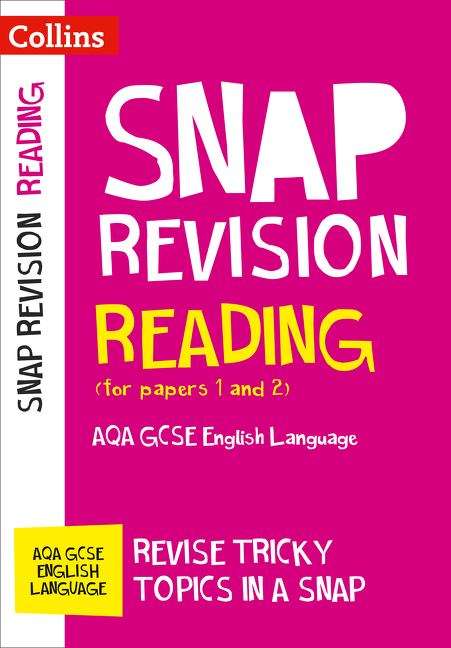 Book cover of Collins Snap Revision: AQA GCSE English Language (PDF) (for papers 1 and #2)