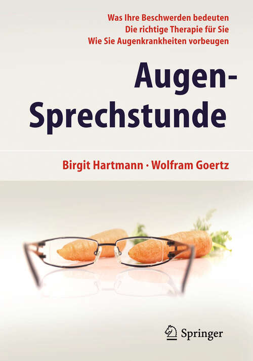 Book cover of Augen-Sprechstunde (2. Aufl. 2013)