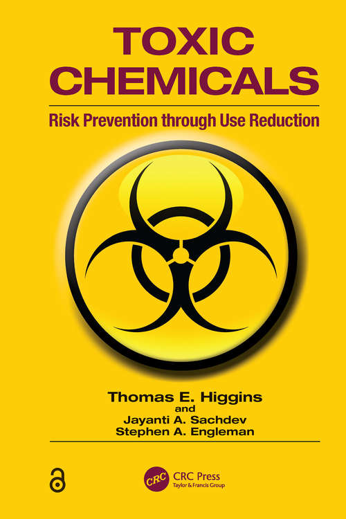 Book cover of Toxic Chemicals: Risk Prevention Through Use Reduction