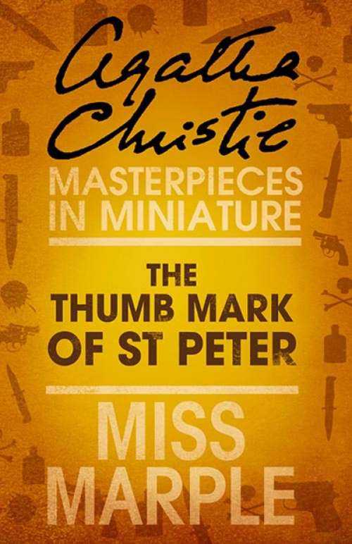 Book cover of The Thumb Mark of St Peter: An Agatha Christie Short Story (ePub edition)