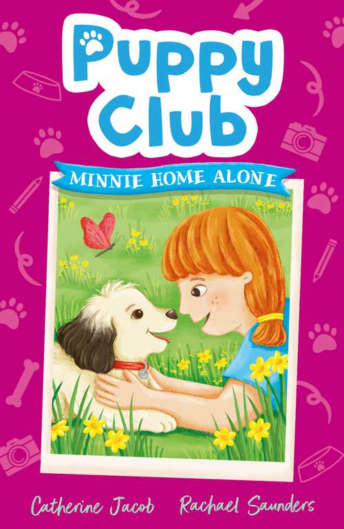 Book cover of Minnie Home Alone (Puppy Club)