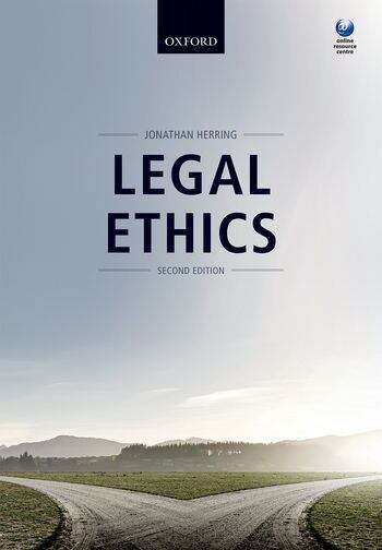 Book cover of Legal Ethics (PDF) (2)