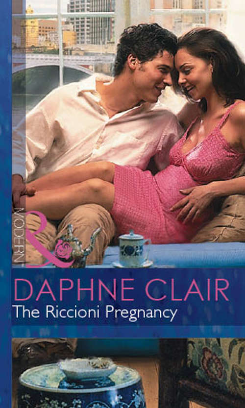 Book cover of The Riccioni Pregnancy (ePub First edition) (Mills And Boon Modern Ser.)