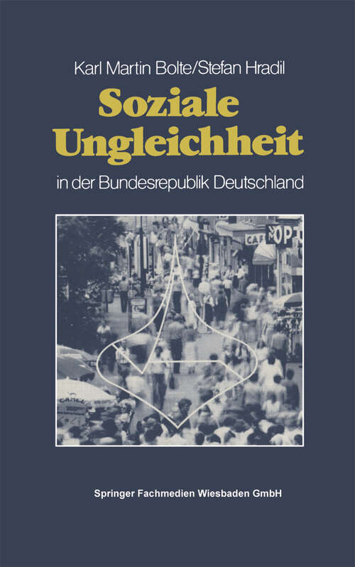Book cover of Soziale Ungleichheit in der Bundesrepublik Deutschland (5. Aufl. 1984)