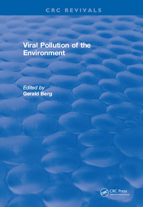 Book cover of Viral Pollution of the Environment
