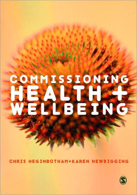 Book cover of Commissioning Health and Wellbeing (PDF)