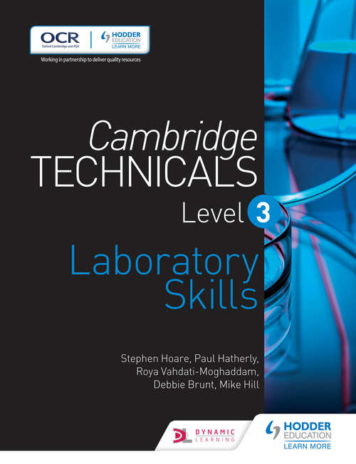 Book cover of Cambridge Technicals Level 3 Laboratory Skills (PDF)