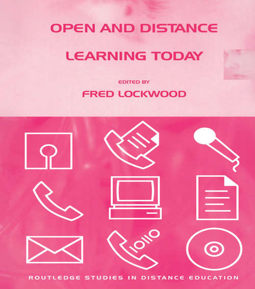 Book cover of Open and Distance Learning Today
