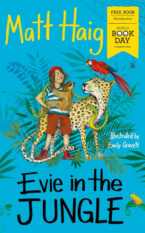 Book cover of Evie in the Jungle: World Book Day 2020