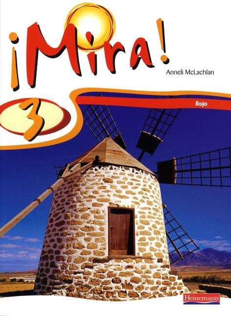 Book cover of Mira! 3, Rojo: pupil book (1st edition)