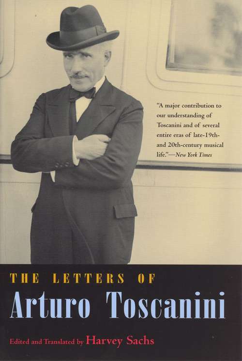 Book cover of The Letters of Arturo Toscanini (2)