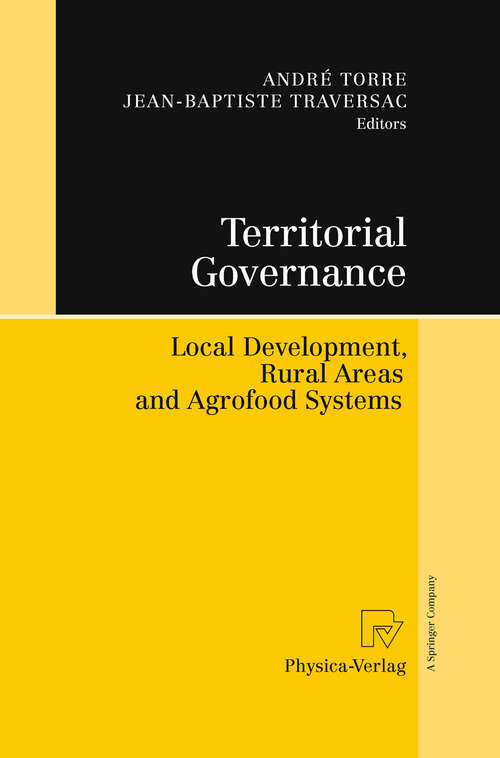 Book cover of Territorial Governance: Local Development, Rural Areas and Agrofood Systems (2011)