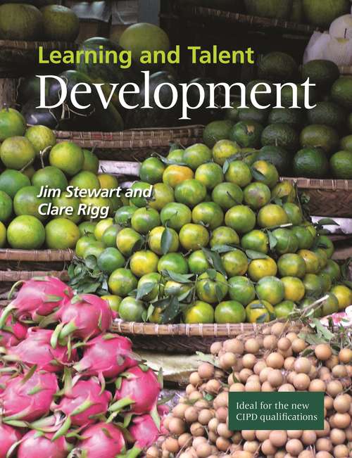 Book cover of Learning and Talent Development