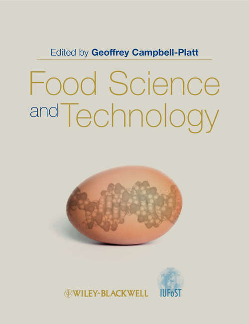 Book cover of Food Science and Technology (2)