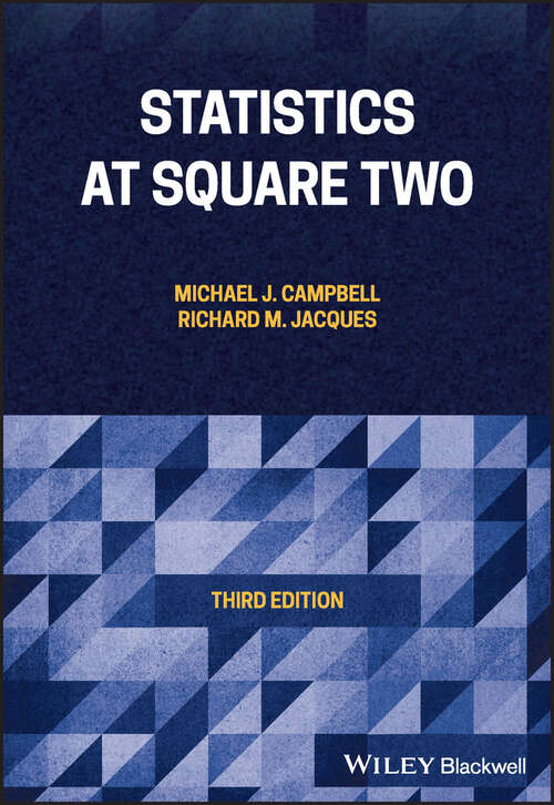 Book cover of Statistics at Square Two (3)