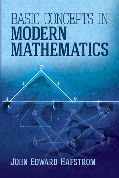 Book cover of Basic Concepts in Modern Mathematics (Dover Books on Mathematics)
