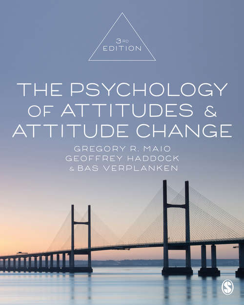 Book cover of The Psychology of Attitudes and Attitude Change (Third Edition)