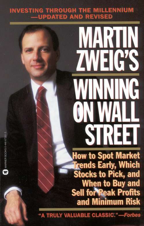 Book cover of Martin Zweig Winning on Wall Street (4)
