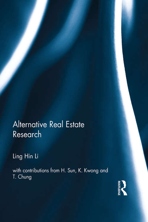 Book cover of Alternative Real Estate Research