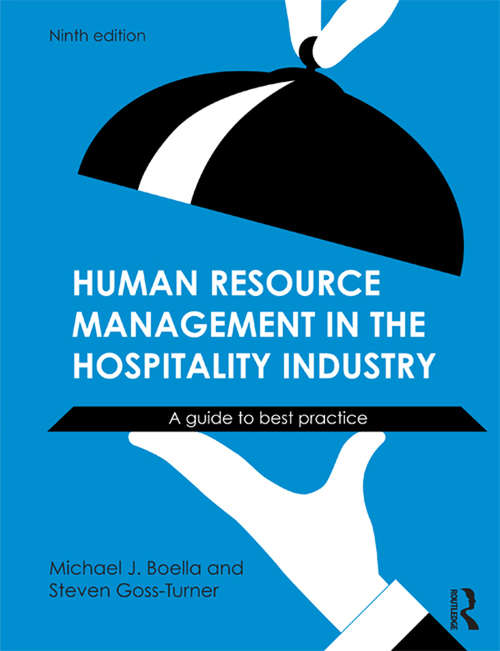 Book cover of Human Resource Management in the Hospitality Industry: A Guide to Best Practice