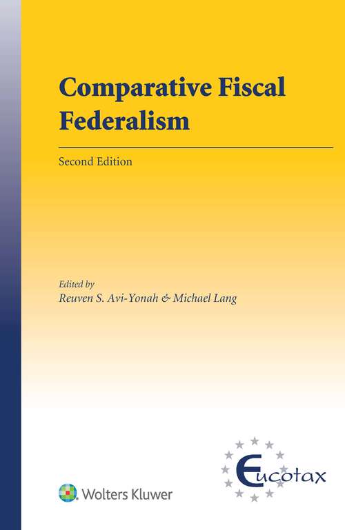 Book cover of Comparative Fiscal Federalism (2)
