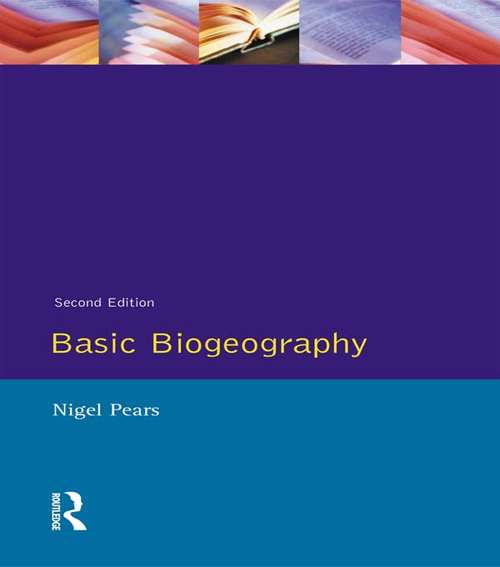Book cover of Basic Biogeography