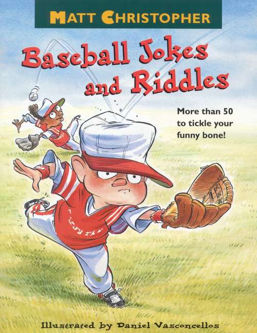 Book cover of Matt Christopher's Baseball Jokes and Riddles