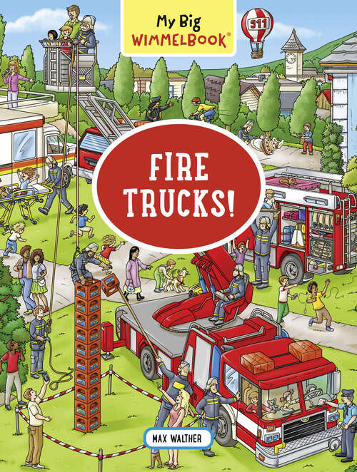 Book cover of My Big Wimmelbook—Fire Trucks! (My Big Wimmelbooks)