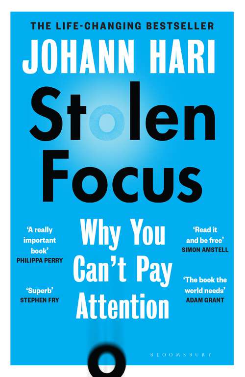 Book cover of Stolen Focus: Why You Can't Pay Attention