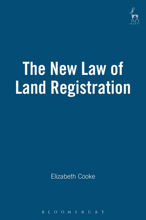 Book cover of The New Law of Land Registration