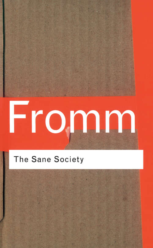 Book cover of The Sane Society (2)