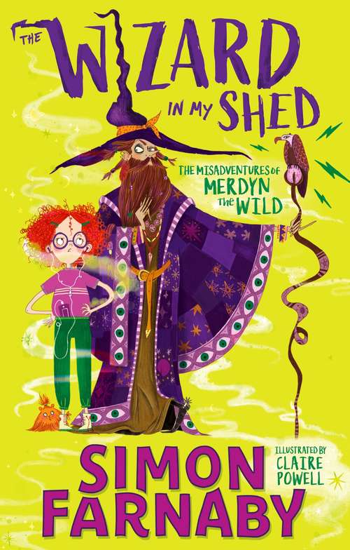 Book cover of The Wizard In My Shed: The Misadventures of Merdyn the Wild