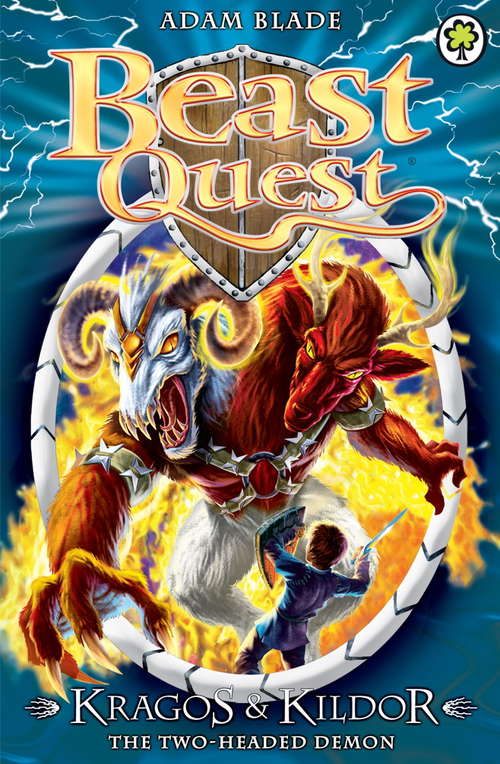 Book cover of Kragos and Kildor the Two-Headed Demon: Special 4 (Beast Quest #4)