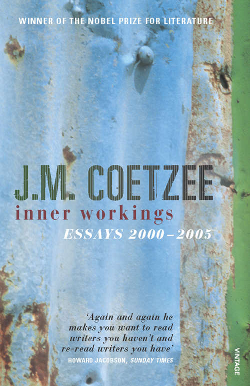 Book cover of Inner Workings: Literary Essays 2000-2005