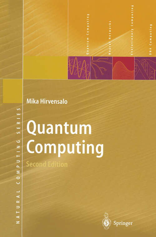 Book cover of Quantum Computing (2nd ed. 2004) (Natural Computing Series)