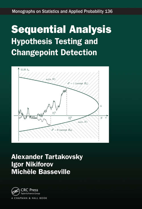 Book cover of Sequential Analysis: Hypothesis Testing and Changepoint Detection
