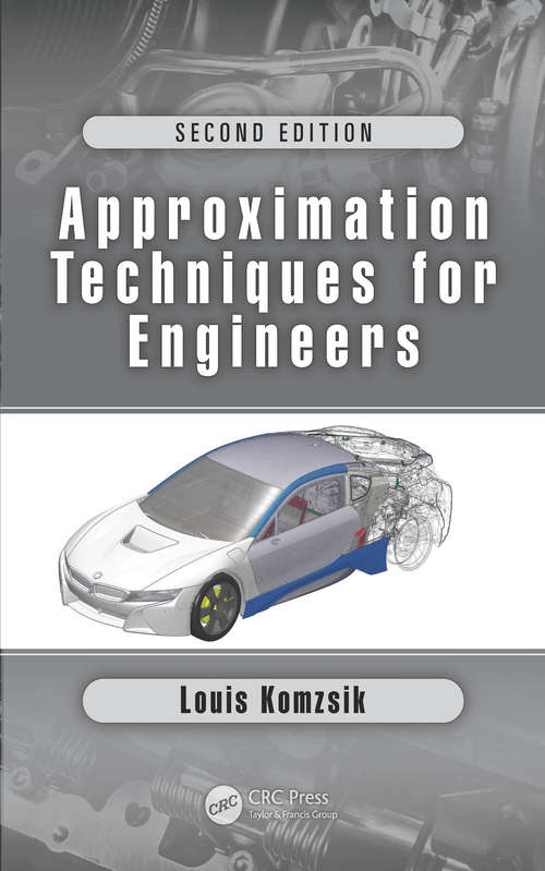 Book cover of Approximation Techniques for Engineers: Second Edition (2)