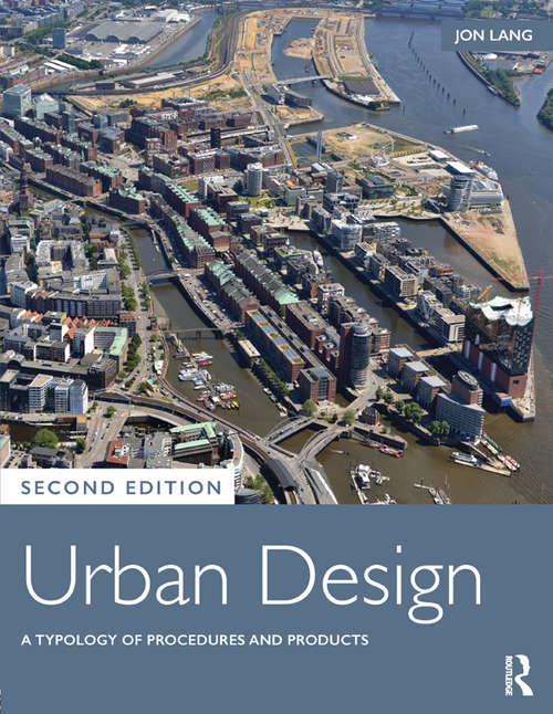 Book cover of Urban Design: A Typology of Procedures and Products (2)