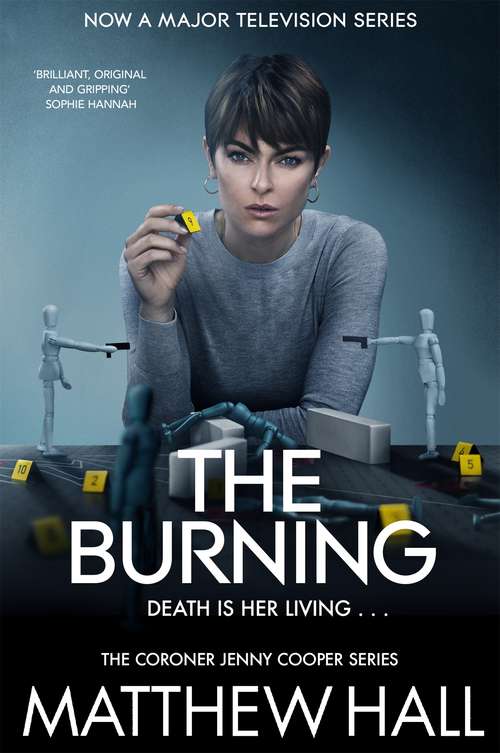 Book cover of The Burning (Coroner Jenny Cooper series #6)