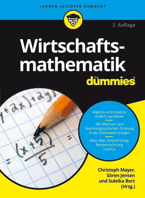 Book cover of Wirtschaftsmathematik für Dummies (2) (Für Dummies)