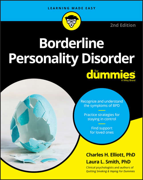 Book cover of Borderline Personality Disorder For Dummies (2)