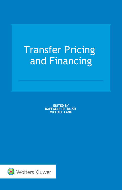 Book cover of Transfer Pricing and Financing