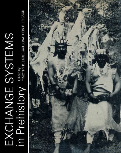 Book cover of Exchange Systems in Prehistory