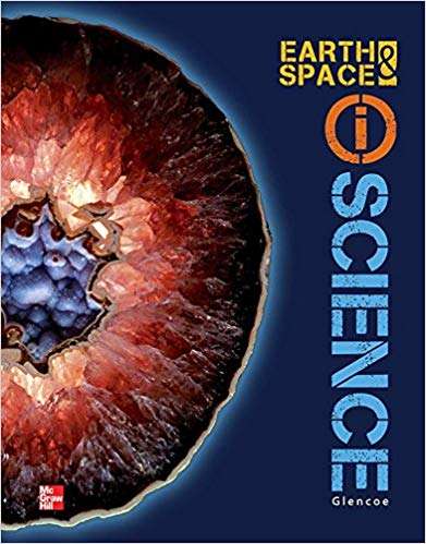 Book cover of Glencoe Earth & Space iScience