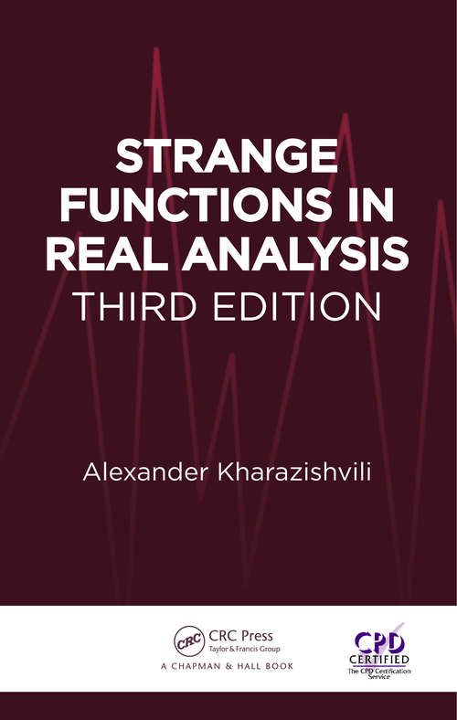 Book cover of Strange Functions in Real Analysis (3)