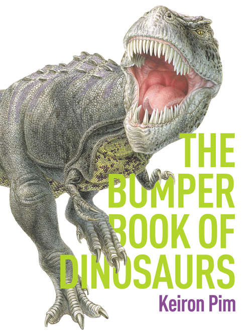 Book cover of Bumper Book of Dinosaurs