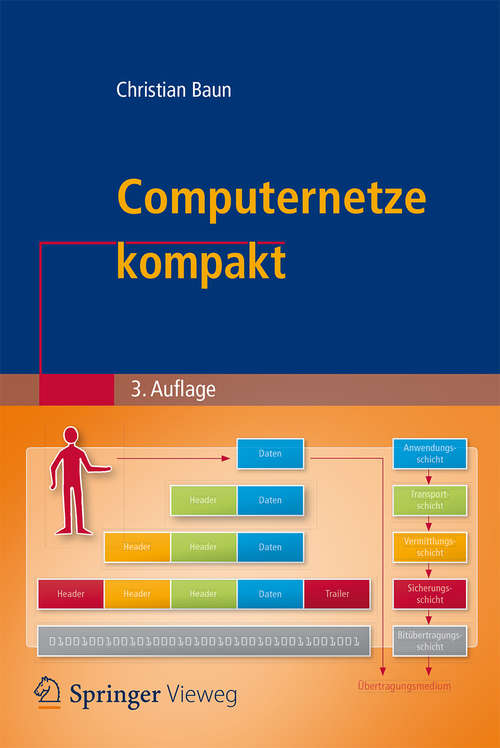Book cover of Computernetze kompakt (3., aktualisierte u. erw. Aufl. 2015) (IT kompakt)