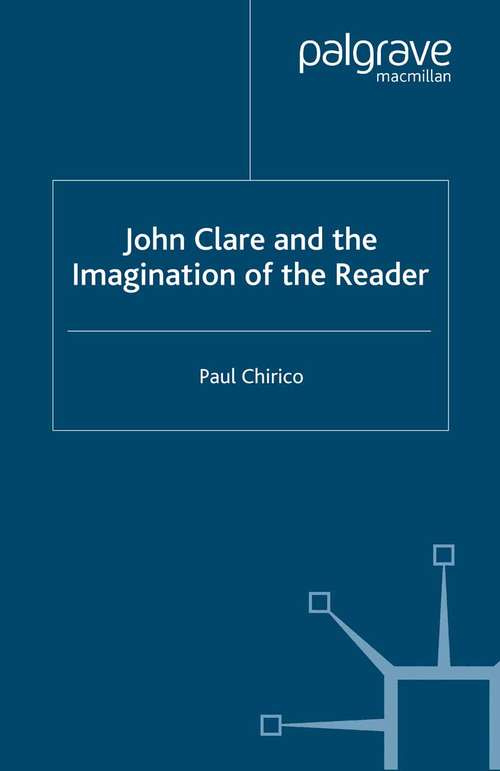 Book cover of John Clare and the Imagination of the Reader (2007)