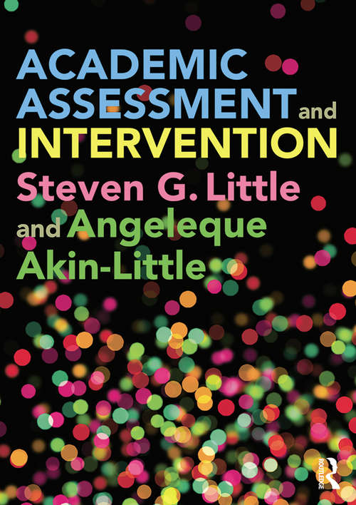 Book cover of Academic Assessment and Intervention