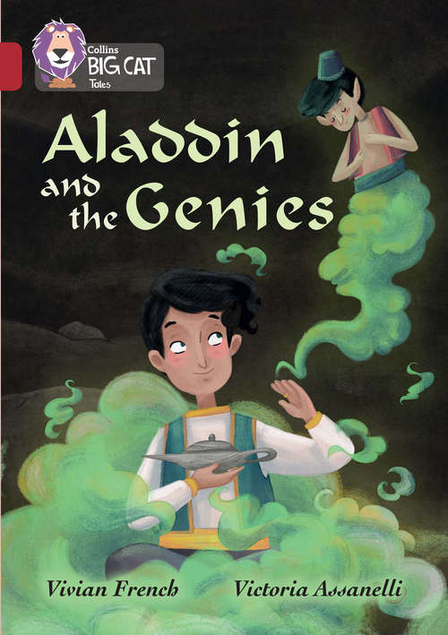 Book cover of Aladdin and the Genies: Band 14/ruby (ePub edition) (Collins Big Cat)